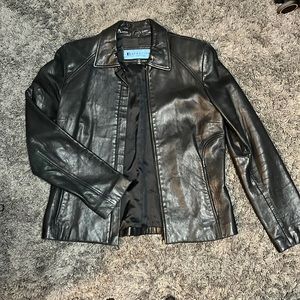 Reaction Kenneth Cole 100% leather jacket